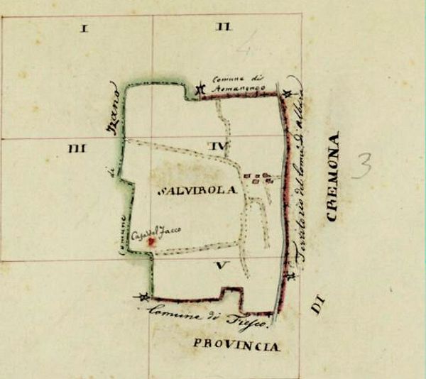 Il territorio di Salvirola Cremasca nelle mappe catastali del 1852